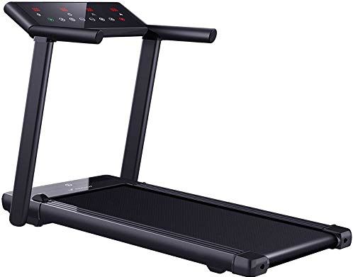 FMOPQ Smart Folding Treadmill Electric Motorized Exercise Fitness Machine Inclines and Large Display Dual System Damping Comfort Indoor Sports Exercise Walking Equipment