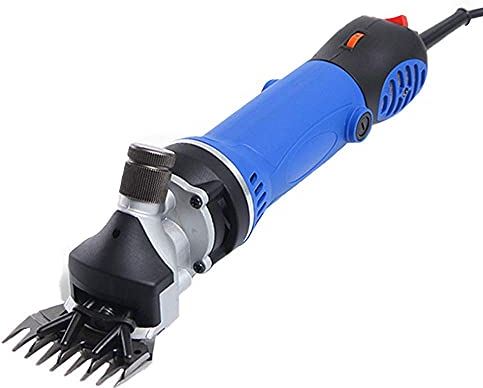 QHYTL Sheep Shears 850W Professional Electric Clippers Livestock Heavy Duty Potable Animal Long Hair Fur Shearing 6 Speeds Control Clippers