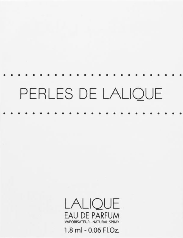 Lalique Perles de eau de parfum / dames