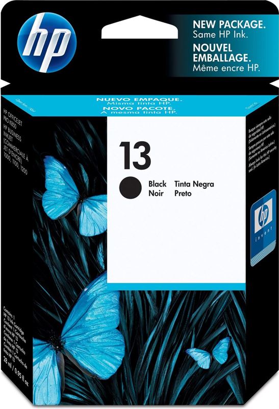 HP 13 Inktcartridge - Zwart