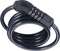 BBB Cycling QuickCode BBL-66 Kabelslot, zwart
