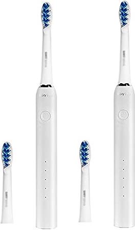 KAPOHU Elektrische tandenborstel oplaadbare elektrische tandenborstel volwassen oplaadbare sonische zachte tandenborstel automatische mannelijke en vrouwelijke student elektrische tandenborstel (2) (k