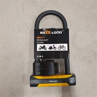 Maxx-Locks Raglan Beugelslot / Fietsslot / Motorslot / Scooterslot ART 4 - Geel - 32 cm
