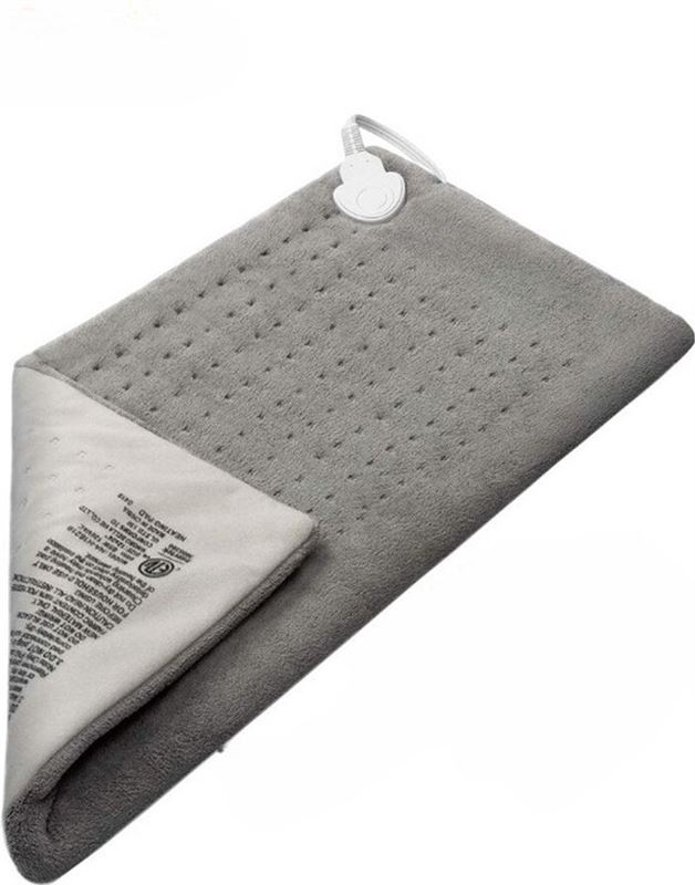 BW Goodies Elektrische deken - Warmte Deken - Onderdeken - 3 Standen - Grijs