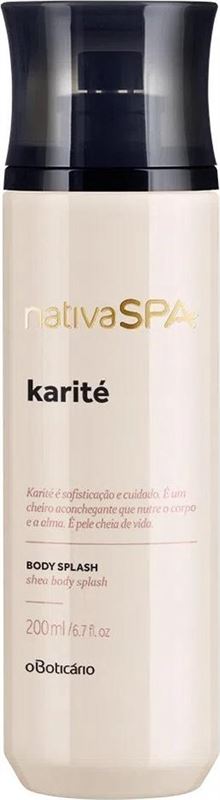 o Boticario NativaSpa Body Splash / Mist Karite Shea butter 200 ml
