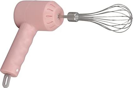 SOGT Elektrische handmixer, lichtgewicht elektrische knoflookhakmolen voor keuken (Roze)