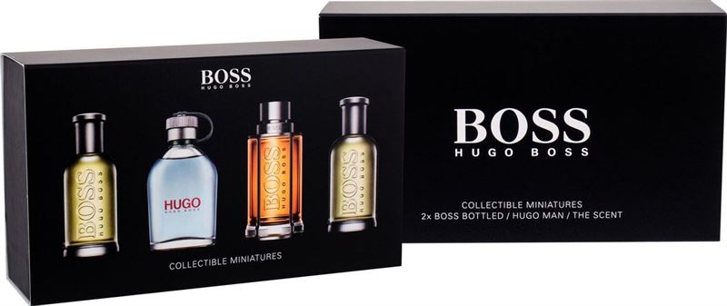 Hugo Boss Collectible Miniatures geschenkset 5 ml - 4 stuks