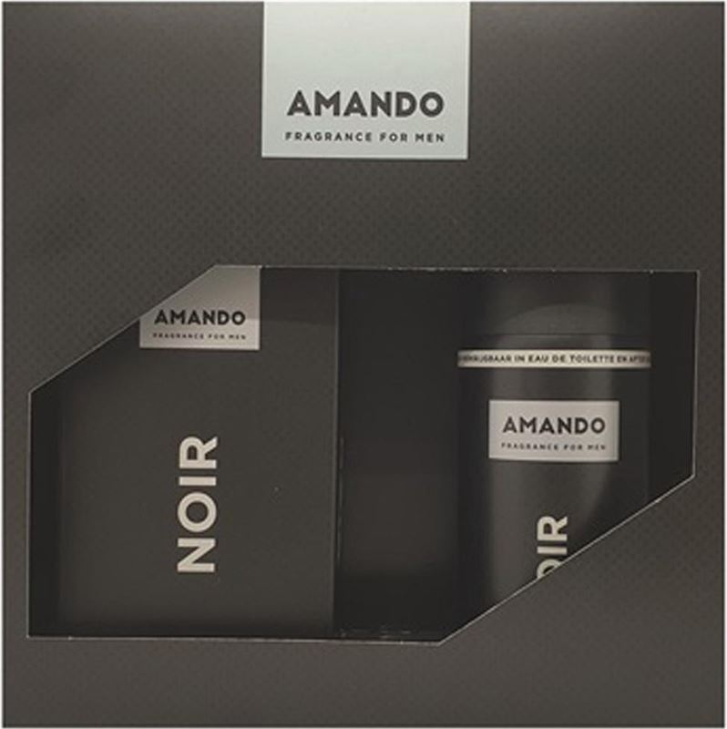 Amando Geschenkset Noir - EDT 50ml + Deospray 150ml