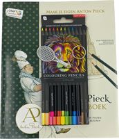 Craft Sensations - Anton Pieck kleurboek - 32 nostalgische platen om zelf in te kleuren
