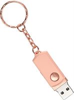 Shanrya USB-stick, geheugenstick met snelle overdracht, lichtgewicht accessoire voor draagbare sleutelhanger voor school voor kantoor (#1)