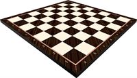 Yenigün tavla Houten schaakbord bruin/beige - luxe uitvoering - Maat L 30cm