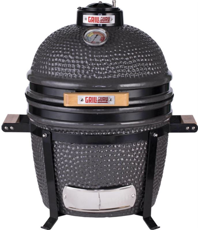 Grill Guru Original Compact Basic barbecue (15 inch) houtskool barbecue / zwart, grijs