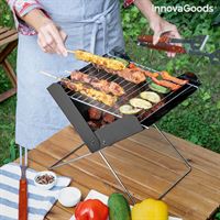 Innovagoods Mini Draagbare Opvouwbare Houtskoolbarbecue Foldecue