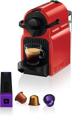 Chemie slang logica Krups Nespresso Inissia Red XN1005 rood espressomachine kopen? |  Kieskeurig.nl | helpt je kiezen
