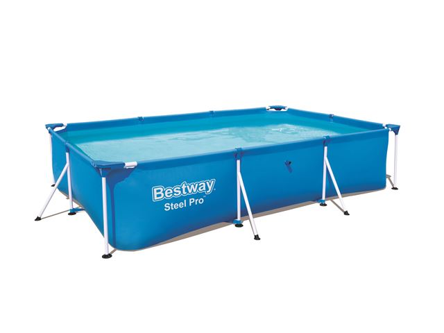 Bestway Steel Pro Zwembad steel pro rechthoek 300