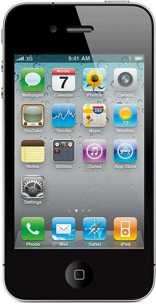 Apple iPhone 4S 8 GB / zwart
