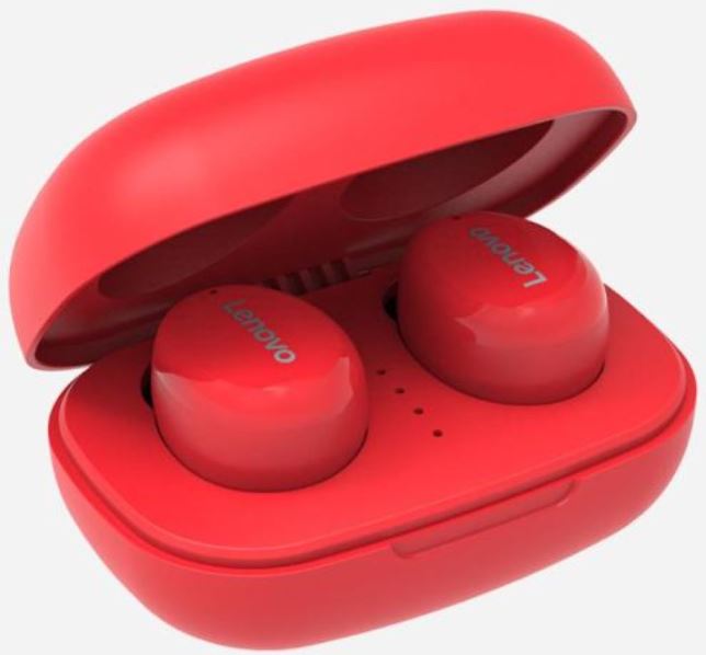 Lenovo H301 Draadloze Oortjes - Touch Control Oordopjes TWS Bluetooth 5 0 Earphones Earbuds Oortelefoon Rood