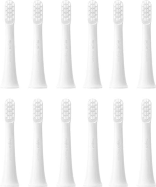 Xiaomi 12-Pack Elektrische Tandenborstel Opzetborstel Kopstuk voor Mijia T100 Sonic - Opzetstuk Extra Borstel