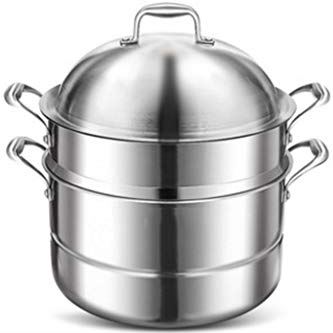DHSGH ADFSFD Steamer RVS Verdikte Household Non-stick Cooker Cooker Gas Binaural Stew Pot Pot van de Soep Steamer