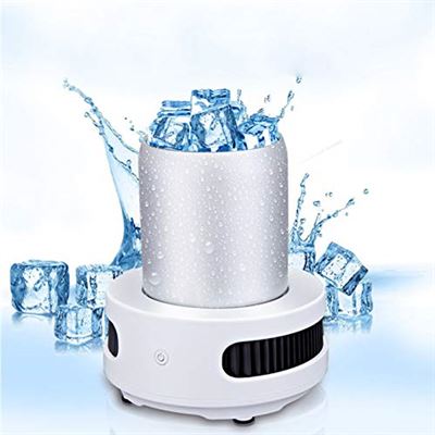FuyezioIJsblokjesmachine Kleine ijsblokjesmachine Aanrecht Intelligente elektronische ijsemmer Snelle koeler Maak binnen 15 minuten snel ijs voor ijsmachine | Kieskeurig.nl | helpt je kiezen