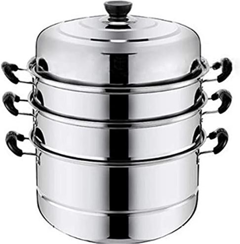 TATSEN 4 Layer Rvs Dikker Stoomboot Pot Stoompot Boiler Inductie Fornuis Stomen Pot Soep Pot Voor Keuken Kookgerei Gereedschap