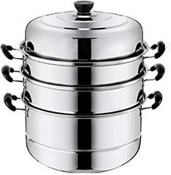 DHSGH ADFSFD 4 laag roestvrijstalen dikker stoomboot pot stoom pot boiler inductiekooktoren stomende pot soep pot voor keuken cookware tools
