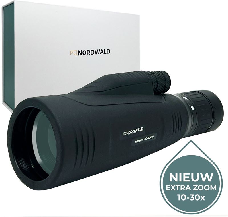 NORDWALD Nordwald® - Monokijker - 10-30x50 - Verrekijker - Compact ...