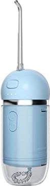 HXR Waterflossers Waterflosser met 4 tips Elektrisch draagbaar hulpmiddel for het verwijderen van tandplak for thuis Waterflossers (Color : Blu)