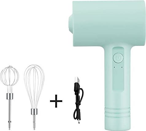 ZeYsTd Elektrische LHBD-handmixer 2 in 1 draadloze handmixer voor vlees, groenten, deeg