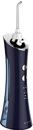 HXR Waterflossers Waterflossers for tanden Draadloze draagbare elektrische flosser for thuis Mondverzorging Tandenreiniger Waterflossers (Color : Blu)