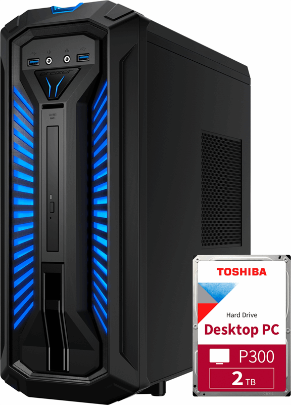 Medion ERAZER® Bandit P10 Core Gaming PC + 2 TB HDD - ARTIKELSET