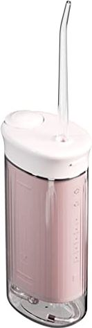 HXR Waterflossers Waterflosser Draadloze monddouche Oplaadbare tandheelkundige waterstraal for tanden 3 reinigingsmodi Waterflossers (Color : Pink)