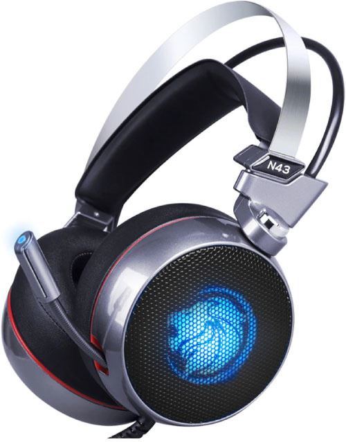 ZOP N43 Stereo Gaming Koptelefoon Headset Headphones 7 1 Virtual Surround met Microfoon
