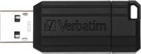 Verbatim PinStripe - USB-Stick64 GB - Zwart
