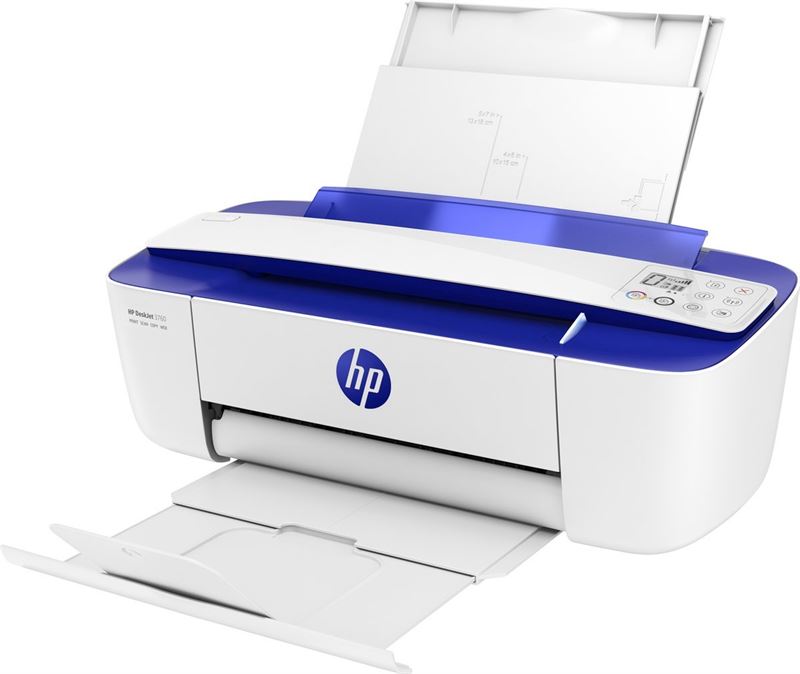 BW Goodies Hewlett Packard DeskJet 3760 All-in-One Printer Blauw/Wit