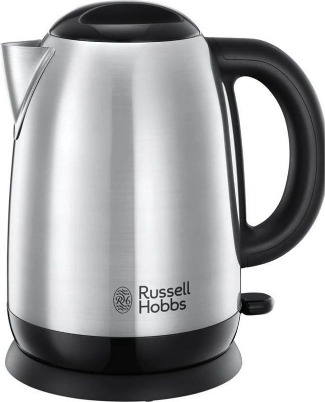 BW Goodies Russell Hobbs 23912-70 Adventure Brushed Waterkoker 1.7L 2400W RVS/Zwart