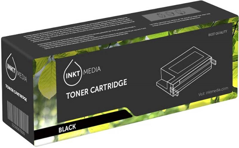 Inktmedia inktmedia® - laser toner - geschikt hp 508a / 508x cf360a / cf360x toner zwart hoge capaciteit