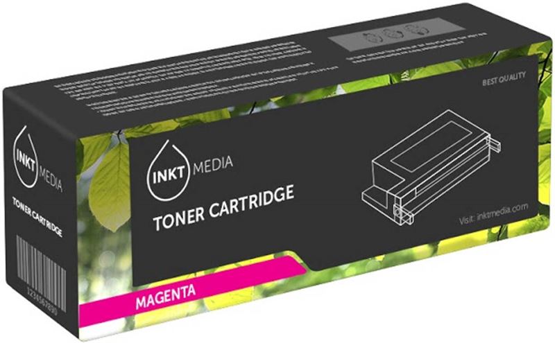 Inktmedia inktmedia® - laser toner - geschikt oki 42918914 toner magenta