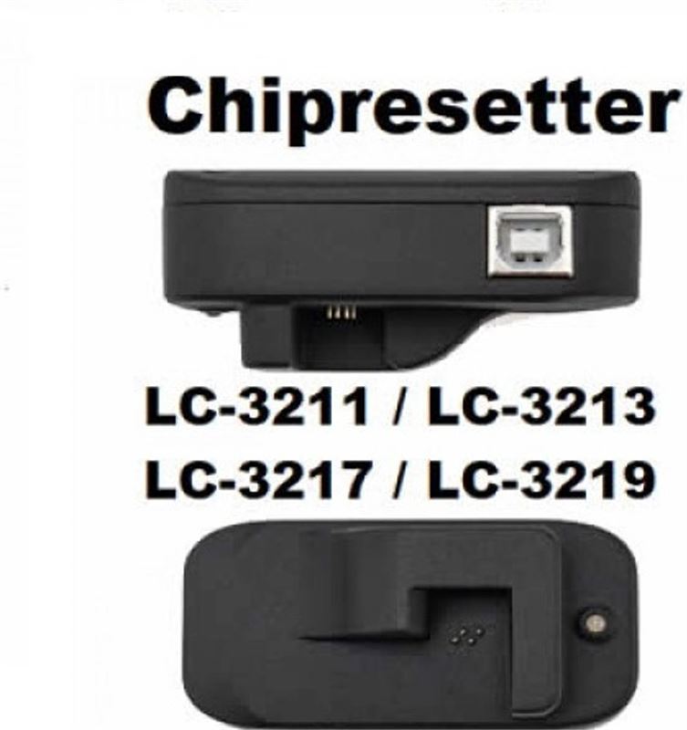 Inktmedia inktmedia® - geschikt brother chip resetter lc3211 lc3213 lc3217 lc3219 serie