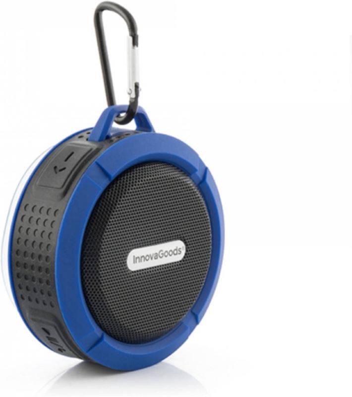 Innovagoods waterbestendige draagbare draadloze luidspreker dropsound - douchespeaker - douchebox - bluetooth speaker douche - bluet