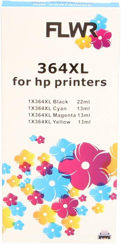 HP flwr 364xl multipack zwart en kleur cartridge