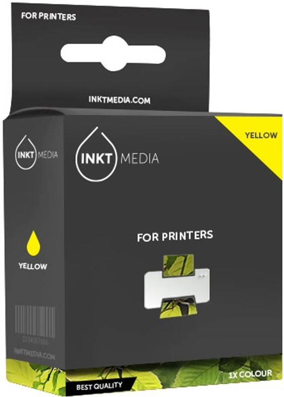 Inktmedia inktmedia® - inktcartridge - geschikt hp 963xl (3ja29ae) inktcartridge geel hoge capaciteit - cartridge met inkt