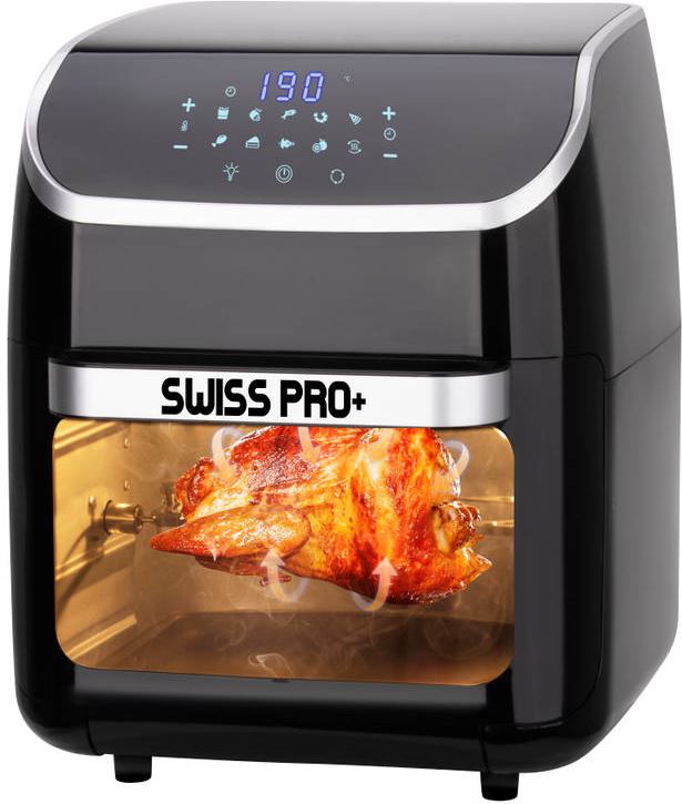 Swiss Pro+ digitale power airfryer oven 12l