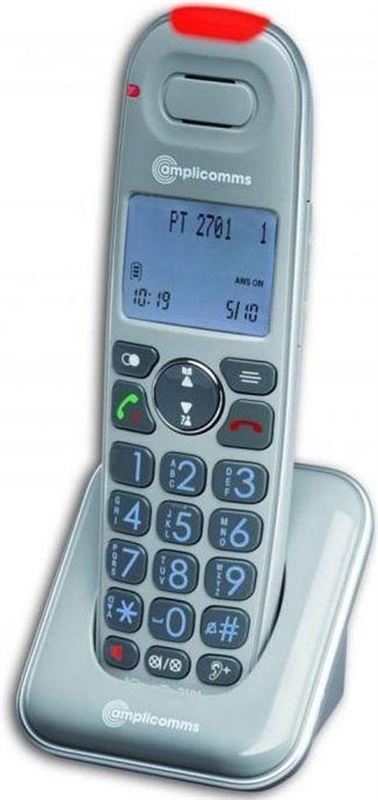 Amplicomms powertel 2701 dect draadloze telefoon handset uitbreiding van powertel