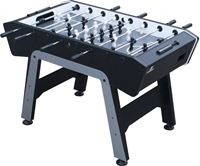 COUGAR arch pro ts voetbaltafel 4ft in zwart tafelvoetbal tafel incl. 4 ballen en scoreteller