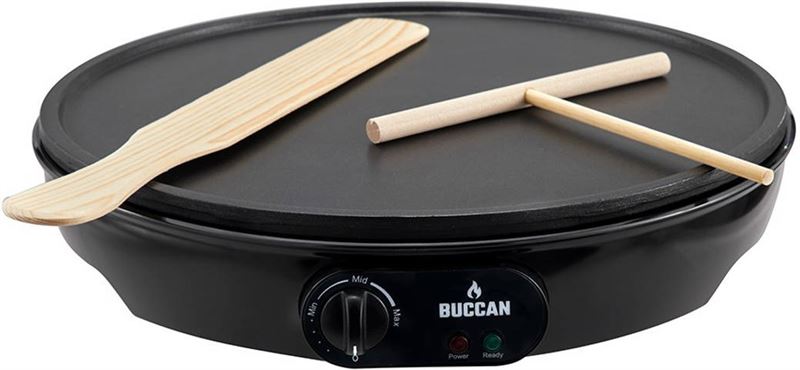 Buccan - keukenmachine - crêpe en pannenkoekenmaker - 1000w