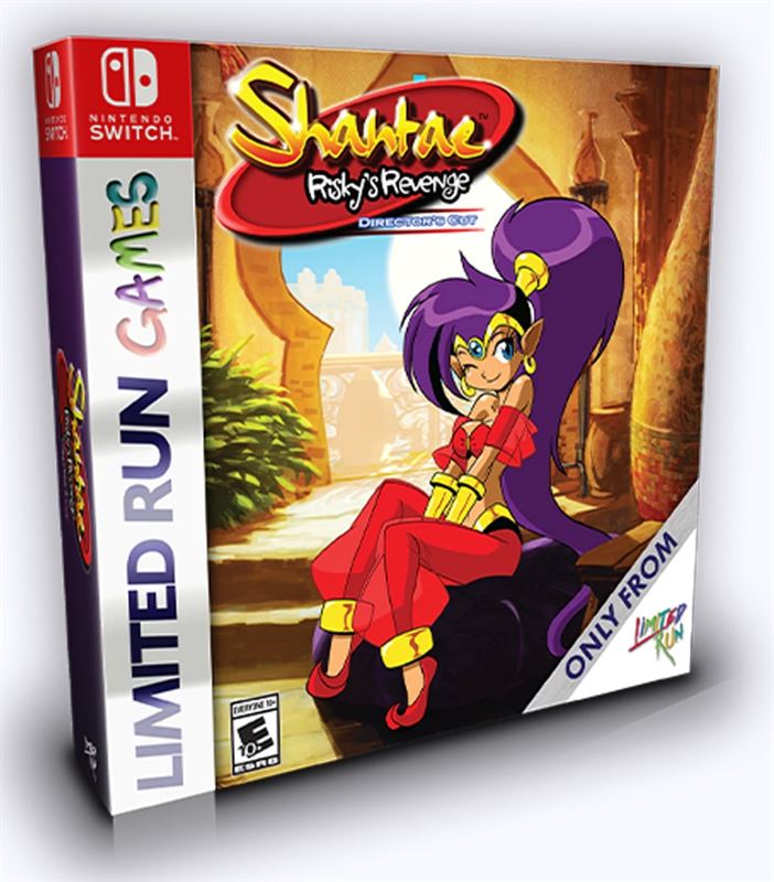 Limited Run Shantae: Risky's Revenge Retro Box Edition Games) Nintendo Switch