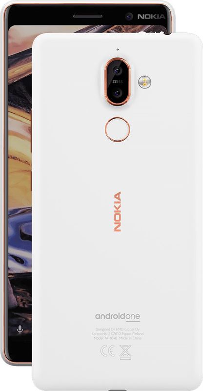 Nokia 7 plus 64 GB / wit, koper / (dualsim)