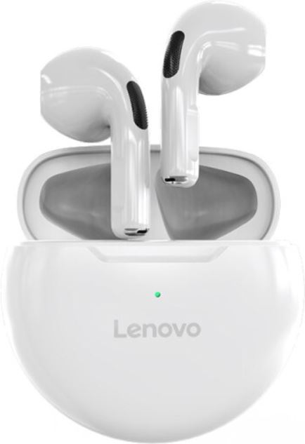 Lenovo HT38 Draadloze Oortjes - Touch Control Oordopjes TWS Bluetooth 5 0 Earphones Earbuds Oortelefoon Wit