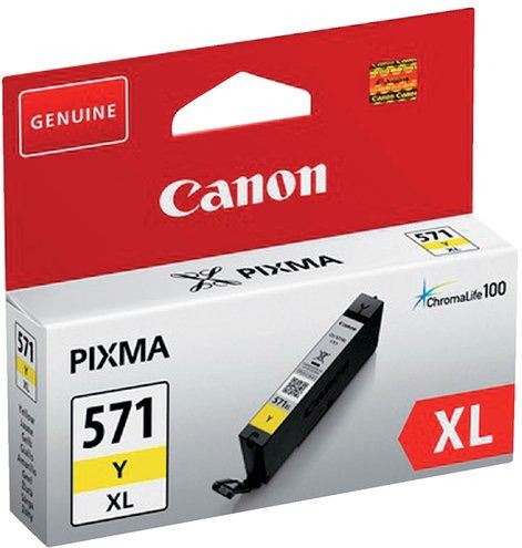 Canon Inkcartridge cli-571xl geel - 96 stuks